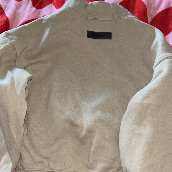 Essentials fear of god track suit mock neck sweater with nylon pants - Picture 5 of 11